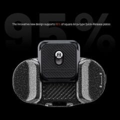 PGYTECH Beetle Camera Clip V2 with QR Plate – Kamera Klipsi & Quick-Release Plate