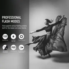 NEEWER QPRO-F Fujifilm Uyumlu TTL Kablosuz Flaş Tetikleyici