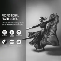 NEEWER QPRO-N Nikon Uyumlu TTL Kablosuz Flaş Tetikleyici