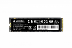 VERBATIM 31825 - VI 5000 PCIE4 NVME M.2 SSD 512GB
