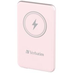 VERBATIM 32243 Magsafe 5000 Mah Manyetik Kablosuz Pembe Powerbank