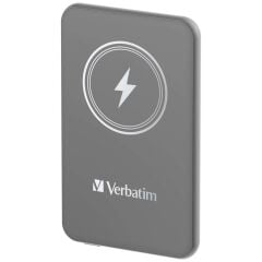 VERBATIM 32244 Magsafe 5000 Mah Manyetik Kablosuz Gri Powerbank