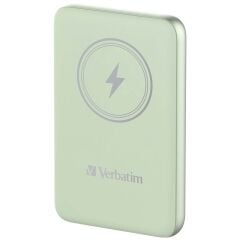 VERBATIM 32246 Magsafe 10000 Mah Manyetik Kablosuz Yeşil  Powerbank