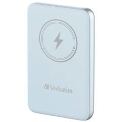 VERBATIM 32247 Magsafe 10000 Mah Manyetik Kablosuz Mavi Powerbank