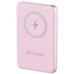VERBATIM 32248 Magsafe 10000 Mah Manyetik Kablosuz Pembe Powerbank