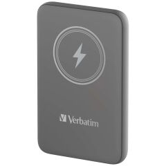 VERBATIM 32249 Magsafe 10000 Mah Manyetik Kablosuz Gri Powerbank