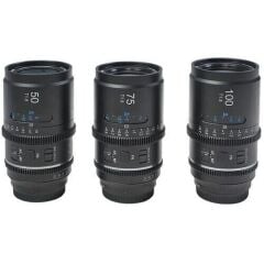 Sirui Astra Series AF T1.8 1.33x Full Frame Neutral Flares Anamorphic Sony E Mount 3'lü Lens Kit