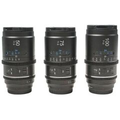Sirui Astra Series AF T1.8 1.33x Full Frame Neutral Flares Anamorphic Sony E Mount 3'lü Lens Kit