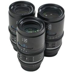 Sirui Astra Series AF T1.8 1.33x Full Frame Neutral Flares Anamorphic Sony E Mount 3'lü Lens Kit