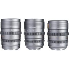 Sirui VP-1 Vision Prime T1.4 Full-Frame Multi-Mount Cine 3'lü Lens Kit