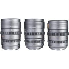 Sirui VP-1 Vision Prime T1.4 Full-Frame Multi-Mount Cine 3'lü Lens Kit