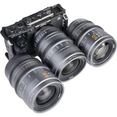 Sirui VP-1 Vision Prime T1.4 Full-Frame Multi-Mount Cine 3'lü Lens Kit