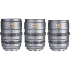 Sirui VP-1 Vision Prime T1.4 Full-Frame Multi-Mount Cine 3'lü Lens Kit