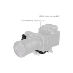 SmallRig 5466 Nikon ZR  için Silikon Saplı  L Şekilli Montaj Plakası