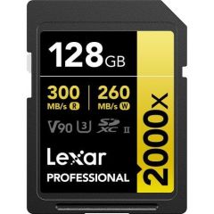 Lexar Professional 128 GB 2000x LSD2000128G Class 10 UHS-II 128 GB Hafıza Kartı