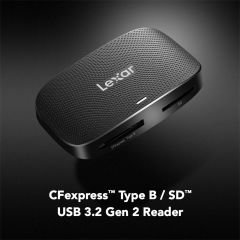 Lexar Profesyonel CFexpress Tip B/SD USB 3.2 Gen 2 Okuyucu