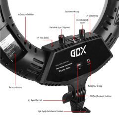 Gdx Pro Ring Light III 65W Bicolor Makyaj Youtuber Make Up Canlı Yayın Işığı