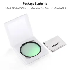 Neewer 82mm 1/4 Black Diffusion Sinematik Efekt Filtresi