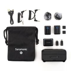 Saramonic Blink 500 B2 Plus 2 Kişilik Kablosuz Yaka Mikrofonu
