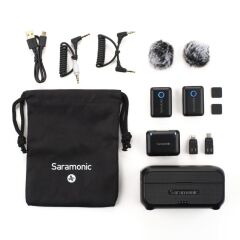 Saramonic Blink 500 B2 Plus 2 Kişilik Kablosuz Yaka Mikrofonu