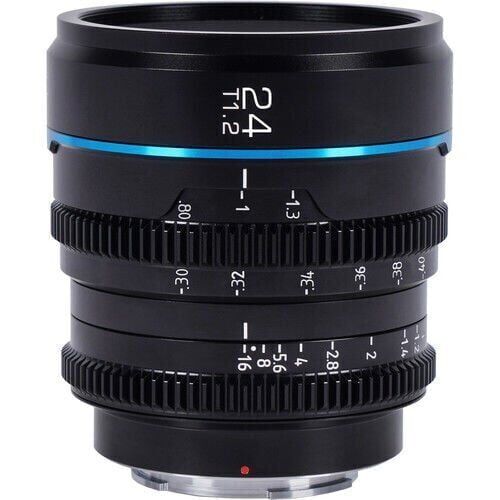 Sirui Nightwalker 24mm T1.2 S35 Cine Lens (E Mount, Siyah)