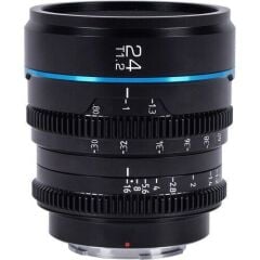 Sirui Nightwalker 24mm T1.2 S35 Cine Lens (E Mount, Siyah)