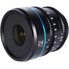 Sirui Nightwalker 24mm T1.2 S35 Cine Lens (E Mount, Siyah)