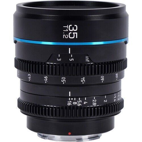Sirui Nightwalker 35mm T1.2 S35 Cine Lens (E Mount, Siyah)