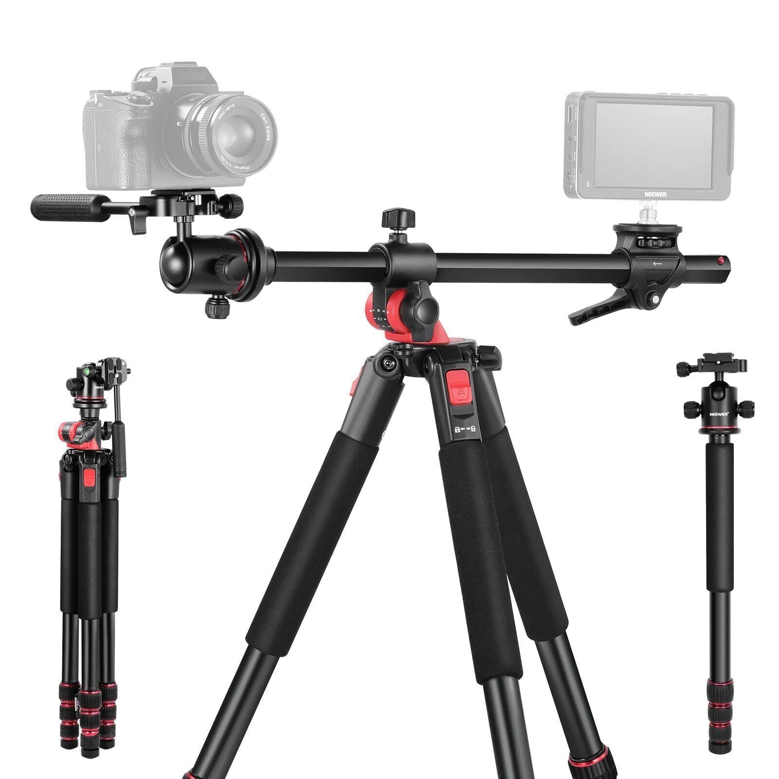 TP-27 Yatay Kollu Tripod