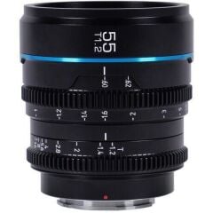 Sirui Nightwalker 55mm T1.2 S35 Cine Lens (X Mount, Siyah)