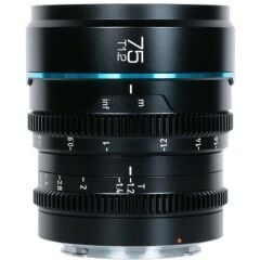 Sirui Nightwalker 75mm T1.2 S35 Cine Lens (E Mount, Siyah)