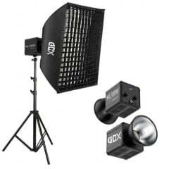 Gdx ML100 Bicolor 60x90 Gridli SoftBox Video ve Ürün Çekim Tekli Işık Seti