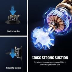 CA017 Motorlu Vantuzlu Aksiyon Kamera Tutucu