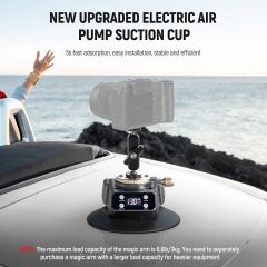 CA017 Motorlu Vantuzlu Aksiyon Kamera Tutucu