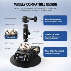 CA017 Motorlu Vantuzlu Aksiyon Kamera Tutucu