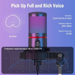 CM-25 Podcast USB Mikrofon Seti