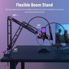 CM-25 Podcast USB Mikrofon Seti