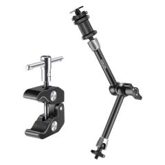 ST-20 11'' 28cm  1/4'' Vidalı Magic Arm & Yengeç Clamp