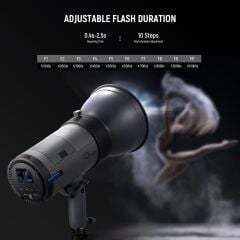 Q300 300W Akülü Flaş