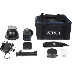 SIRUI C60B 60W Bi-Color LED Video Işığı (NP-F Batarya Desteği)