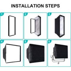 GVM YU300R Uyumlu Softbox