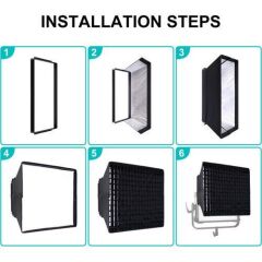GVM YU300R Uyumlu Softbox
