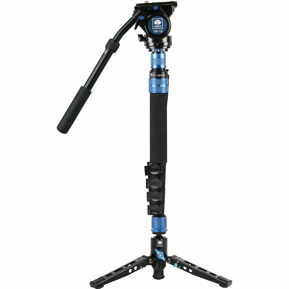 Sirui P-325FS +VH-10 Pro. Carbon Fiber Video Monopod