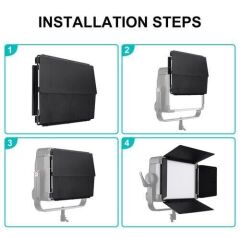 GVM YU300R Uyumlu Barndoor