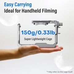 Sirui Full Camera Cage KIT for SONY FX3/FX30 With Top Handle - Gun Metal