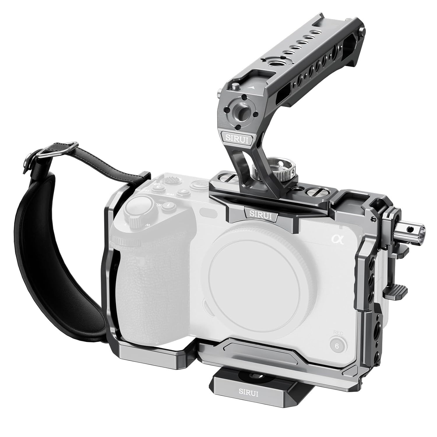 Sirui Full Camera Cage KIT for SONY FX3/FX30 With Top Handle - Gun Metal
