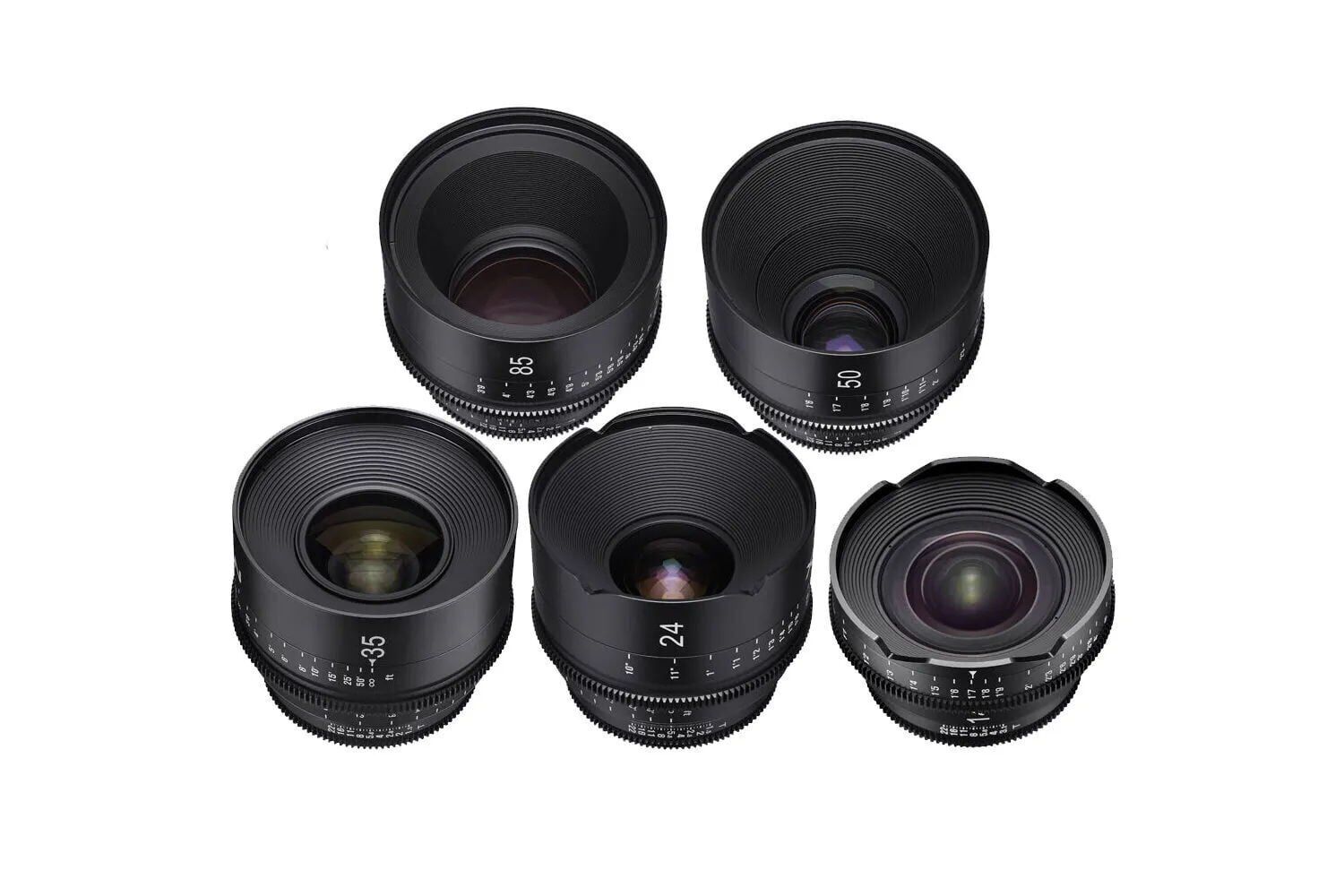 XEEN CLASSIC 14,24,35,50,85mm T1.5 Cine 5'li Set  (Arri PL)