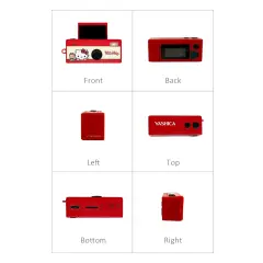 Yashica x Hello Kitty Funtastic Anahtarlık Kamera (Classic Hello Kitty)