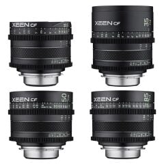 XEEN CF 16, 35, 50, 85mm Cine 4'lü Set (Arri PL)