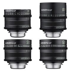 XEEN CF 16, 35, 50, 85mm Cine 4'lü Set (Arri PL)